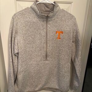 Women’s half zip university of Tennessee sweater